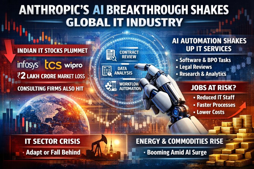 Anthropic’s New AI Automation Tools Shake Global IT Industry: What It Means for Indian IT Companies and the Future of Jobs